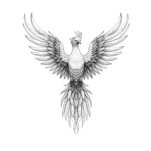 Phoenix acncient bird in KT McWilliams Christian Hsitorical Mystery Black Fog