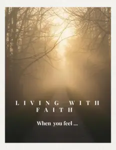 Cover of KT McWIlliams Living with Faith when you feel devotional
